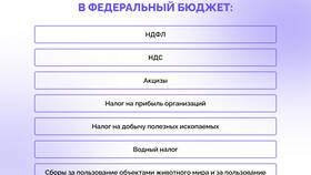 Федеральные, региональные и местные налоги: классификация