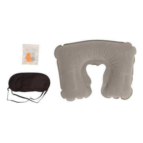 Дорожный набор Verona Pillow, 3 предмета, серый в Декатлон