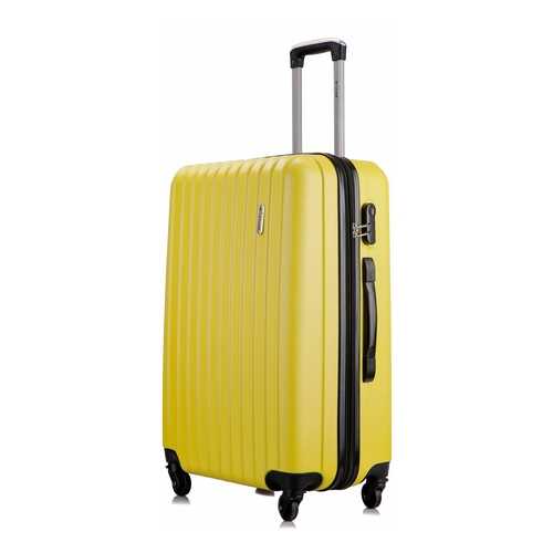 Чемодан L'Case Bangkok желтый M в Декатлон