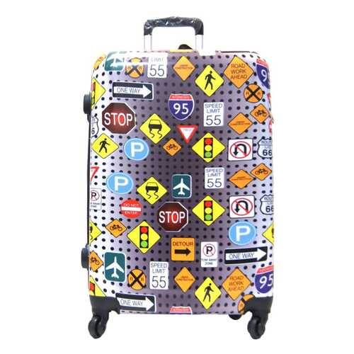 Чемодан Sun Voyage Travel разноцветный M SV014-AC107-24 в Декатлон