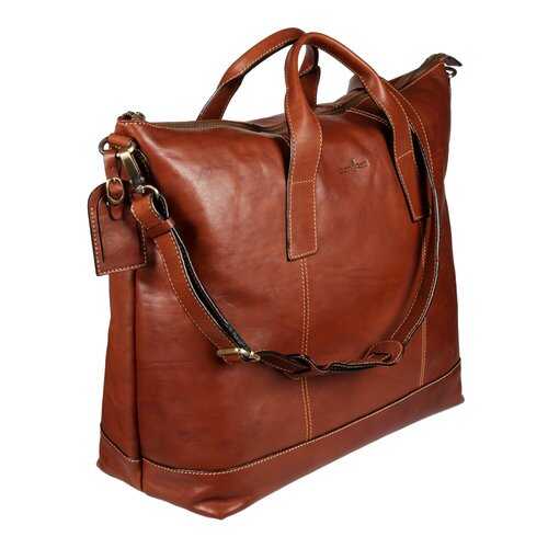 Дорожная сумка Gianni Conti 912074 tan 52 x 43 x 19 см в Декатлон