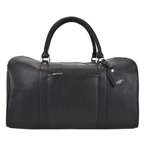 Дорожная сумка кожаная Dr. Koffer B231970-02-04 черная 50 x 27 x 28 в Декатлон
