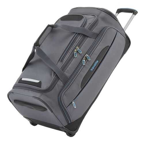 Дорожная сумка Travelite Crosslite anthra/turquoise 69 x 33 x 36 см в Декатлон