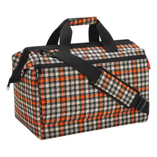 Сумка Allrounder L pocket glencheck red в Декатлон