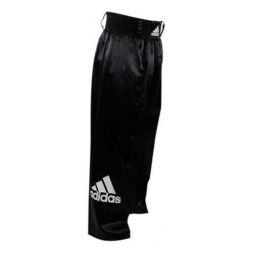 Брюки для кикбоксинга Adidas Kick Boxing Pants Full Contact черные 180 см в Декатлон