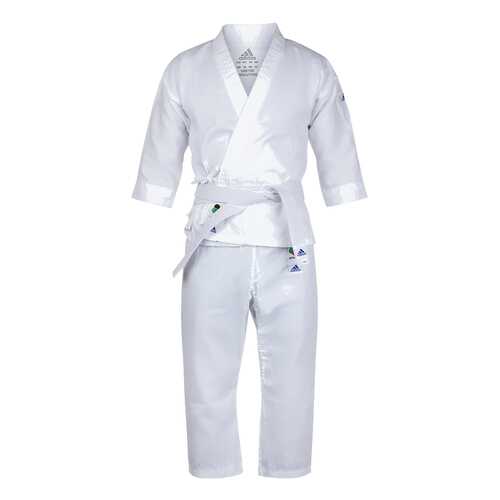 Кимоно Adidas Evolution WKF белое, 3XS, 120 см в Декатлон