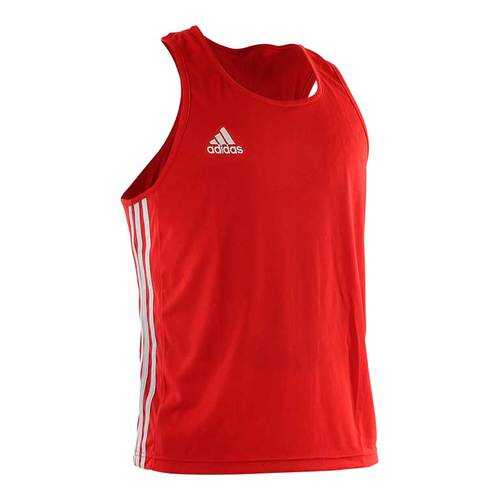 Майка боксерская Adidas Boxing Top Punch Line красная 2XL в Декатлон