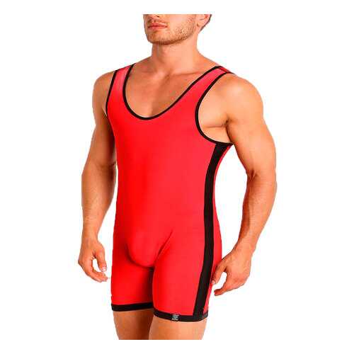 Трико борцовское Adidas двухстороннее Wrestling Reversible Singlet сине-красное M в Декатлон