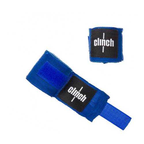 Бинты эластичные Clinch Boxing Crepe Bandage Punch синие 2,55 м в Декатлон