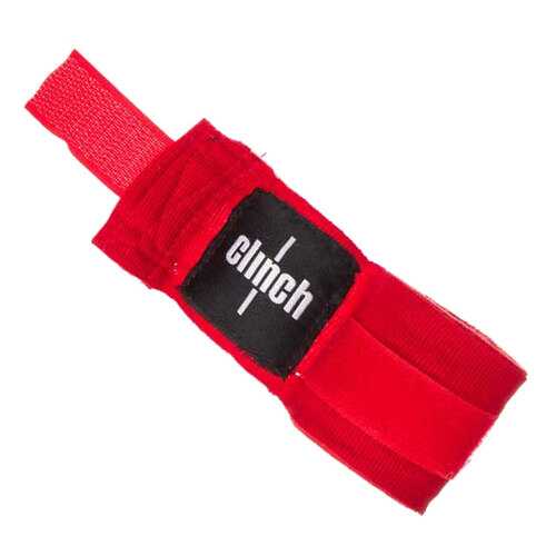 Боксерские бинты Clinch Boxing Crepe Bandage Punch 3,5 м красные в Декатлон