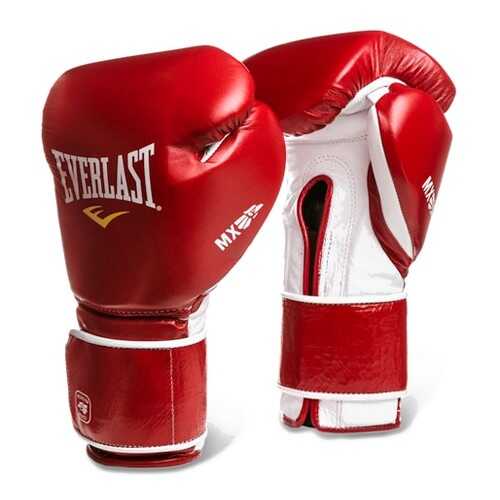 Боксерские перчатки Everlast MX Training красные 14 унций в Декатлон