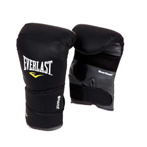 Боксерские перчатки Everlast Protex 2 Heavy Bag Gloves S/M черные 12 унций в Декатлон