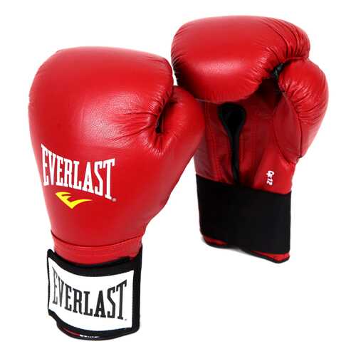 Боксерские перчатки тренировочные Everlast 141600U красные 16 унций в Декатлон