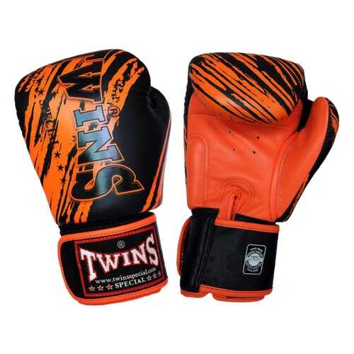 Боксерские перчатки Twins FTBGL1F-TW2 Fancy Training Bag Gloves оранжевые 8 унций в Декатлон