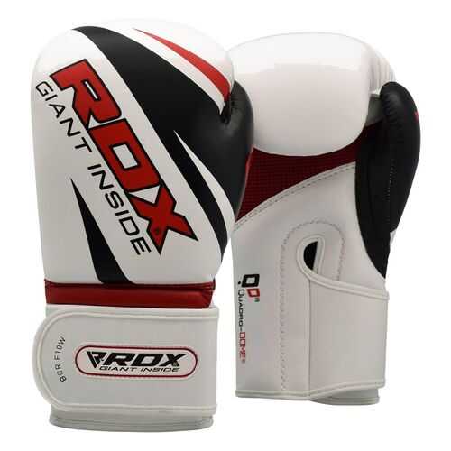 Боксерские тренировочные перчатки RDX REX F10 WHITE в Декатлон