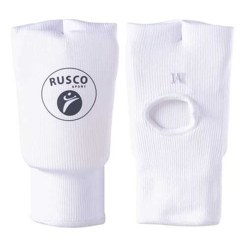 Накладки на кисть Rusco Sport, хлопок, белый (M) в Декатлон