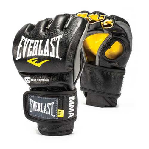 Перчатки боевые Everlast MMA Competition L/XL черные 4 унции в Декатлон