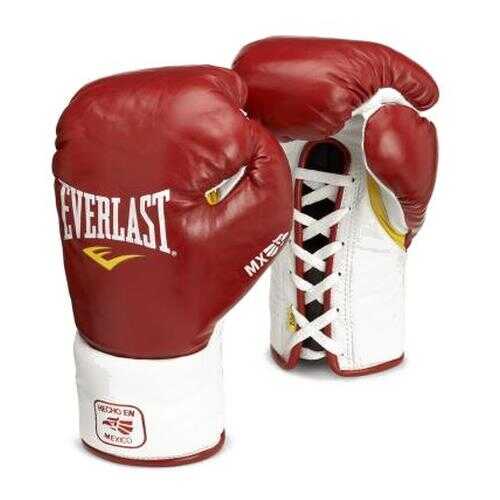 Перчатки боевые Everlast MX Pro Fight красные 8 унций в Декатлон