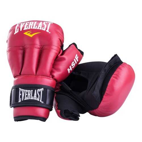 Перчатки для рукопашного боя Everlast HSIF RF3112, 12oz, к/з, красный в Декатлон