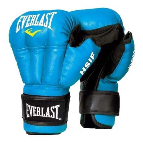 Перчатки для рукопашного боя Everlast HSIF RF3212, 12oz, к/з, синий в Декатлон