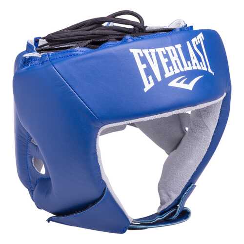 Шлем открытый Everlast USA Boxing 610206U, M, кожа, синий в Декатлон