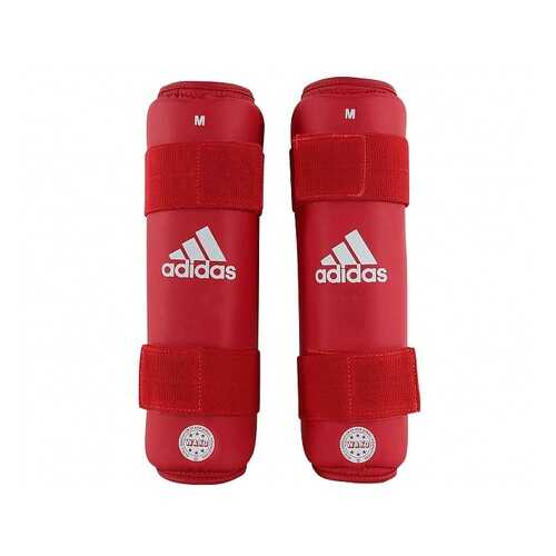 Защита голени Adidas WAKO Kickboxing Shin Guards красная L в Декатлон