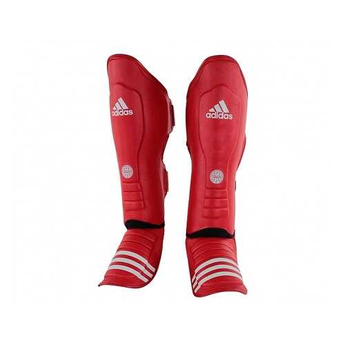 Защита голени и стопы Adidas WAKO Super Pro Shin Instep Guards красная S в Декатлон