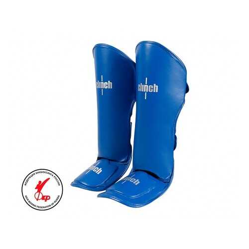 Защита голени и стопы Clinch Shin Instep Guard Kick синяя XL в Декатлон