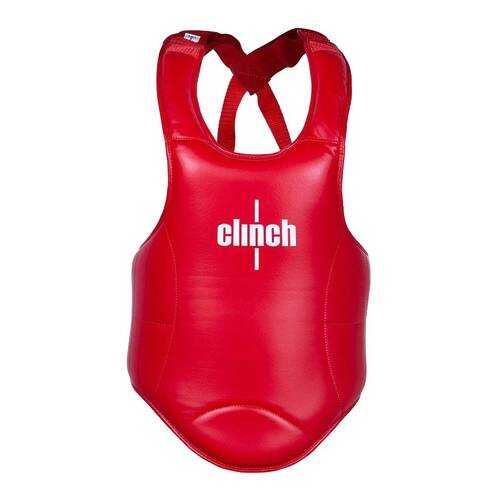 Защита корпуса Clinch Thai Chest Guard красная в Декатлон