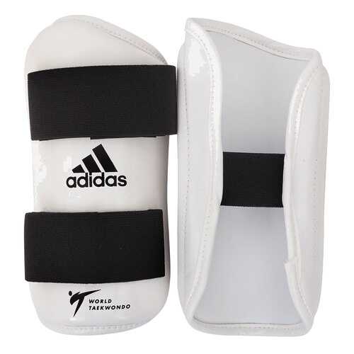 Защита предплечья для тхэквондо Adidas WT Forearm Protector белая S в Декатлон