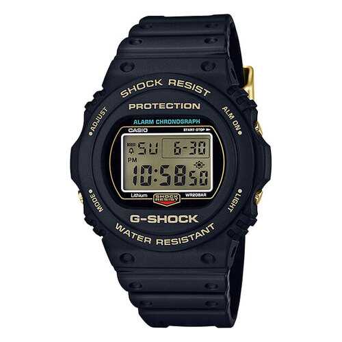 Японские наручные часы Casio G-Shock DW-5735D-1B с хронографом в Декатлон