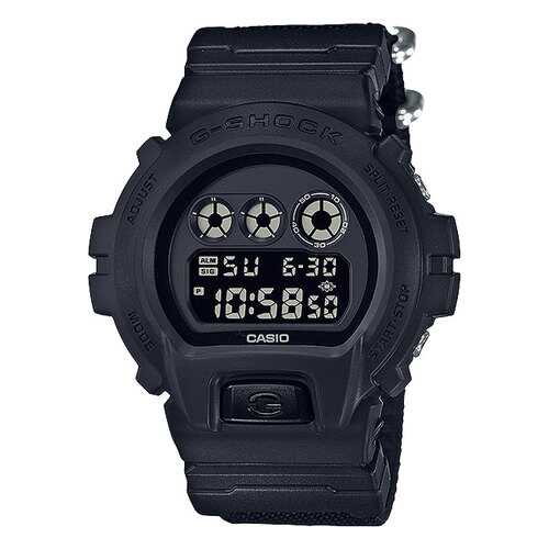 Японские наручные часы Casio G-Shock DW-6900BBN-1E с хронографом в Декатлон