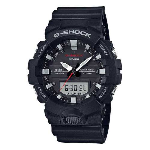 Японские наручные часы Casio G-Shock GA-800-1A с хронографом в Декатлон