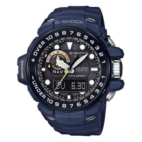 Японские наручные часы Casio G-Shock GWN-1000NV-2A с хронографом в Декатлон