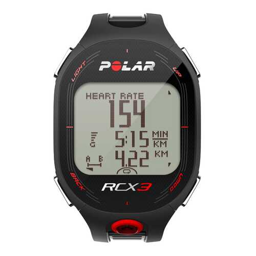 Смарт-часы Polar RCX3 GPS черные в Декатлон