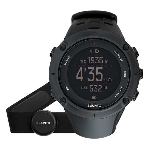 Смарт-часы Suunto Ambit3 Peak HR черные в Декатлон