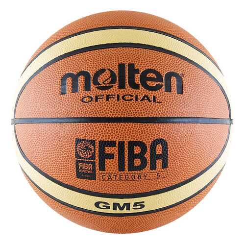 Баскетбольный мяч Molten BGM5 №5 brown в Декатлон