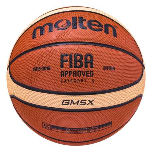 Баскетбольный мяч Molten BGM5X №5 brown в Декатлон