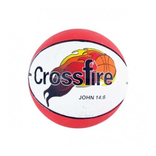 Баскетбольный мяч Shantou Gepai Crossfire №7 red/white в Декатлон