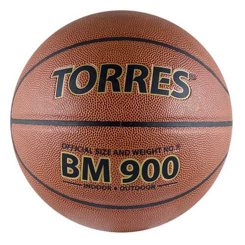 Баскетбольный мяч Torres BM900 B30035 №5 brown в Декатлон