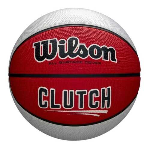 Баскетбольный мяч Wilson Clutch №7 red/white в Декатлон