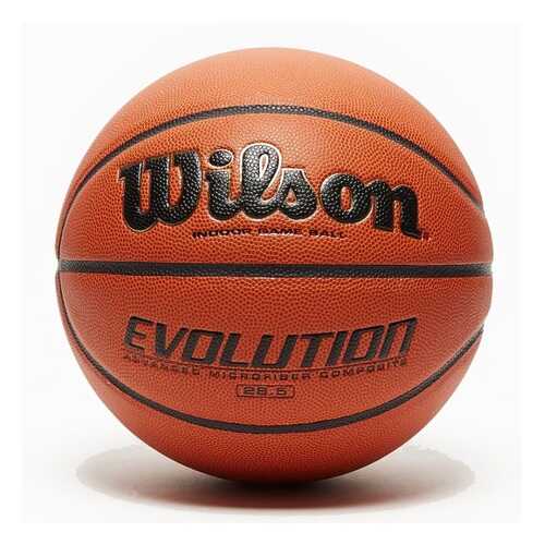 Баскетбольный мяч Wilson Evolution №6 brown в Декатлон