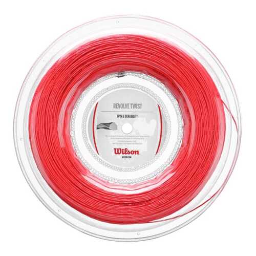 Теннисная струна Wilson Revolve Twist 1.25 Red 200 метров в Декатлон