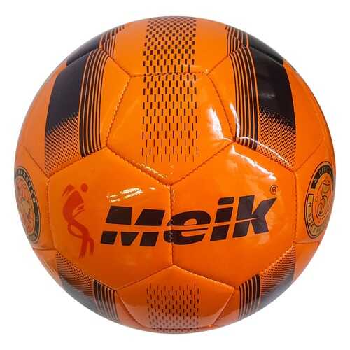 B31315-5 Мяч футбольный Meik-078 2-слоя, (оранжевый), TPU+PVC 2.7, 410-420 г в Декатлон