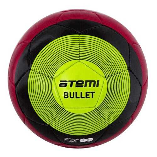 Футбольный мяч Atemi Bullet Winter №5 зеленый/красный/черный в Декатлон