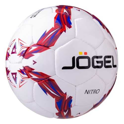 Футбольный мяч Jogel JS-710 Nitro №4 white/red в Декатлон