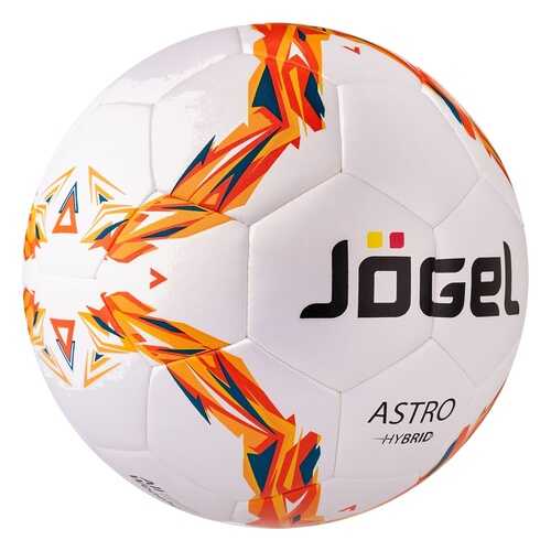 Футбольный мяч Jogel JS-760 Astro №5 white/orange в Декатлон