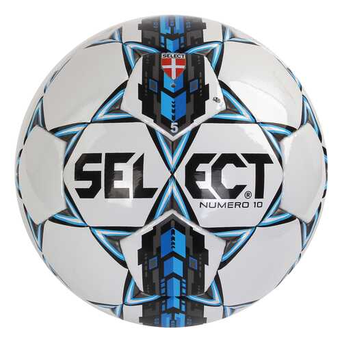 Футбольный мяч Select Number 10 IMS №5 white/blue в Декатлон