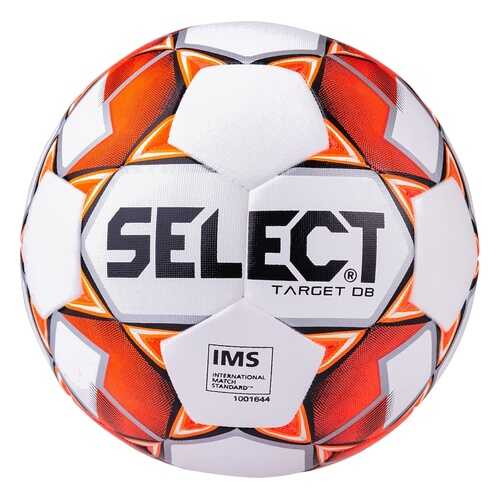 Футбольный мяч Select Target DB №5 white/red/black в Декатлон