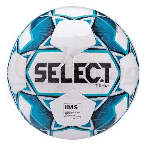 Футбольный мяч Select Team 815419 №5 white/blue в Декатлон